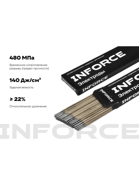 Электроды 46.00 (2 мм; 1 кг) Inforce IWET-2010O-46