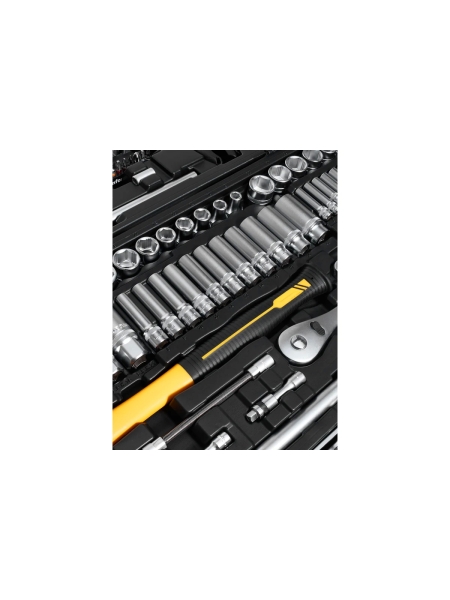 Набор инструментов Inforce 150 предметов 1/2" & 3/8" & 1/4", Сталь Cr-V, Сталь Cr-V, Профессиональный, 06-07-21