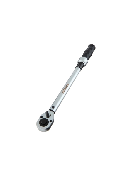 Динамометрический ключ 1/2" 40-210 Нм Inforce, Длина 460мм, Сталь Cr-V, Профессиональный, 06-05-105