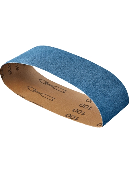 Лента шлифовальная (3 шт; 75х457 мм; P100) Inforce 11-01-500