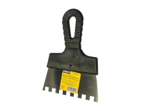 Зубчатый шпатель Inforce 150 мм зуб 10х10 мм 020605-010-150