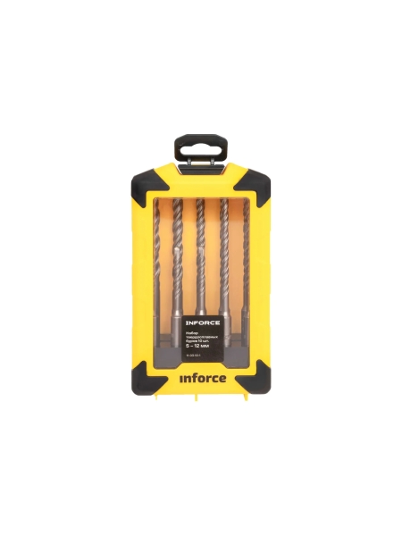 Набор твердосплавных буров SDS-plus (10 шт; 5-12 мм) Inforce 11-03-10-1