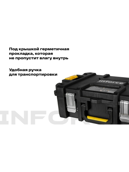 Ящик-кейс Inforce с возможностью объединения в систему MODULAR SYSTEM 06-20-12