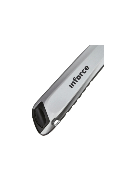 Строительный нож 25 мм в металлическом корпусе Inforce 06-02-14