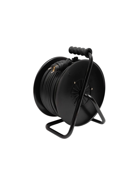 Силовой удлинитель Inforce на катушке 4 гнезда, с/з КГ 3х2,5 16A 50м IP20 GRANITE ZG 09-15-10