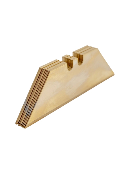 Лезвия трапециевидные титановые 10 шт/уп Inforce 11-03-11