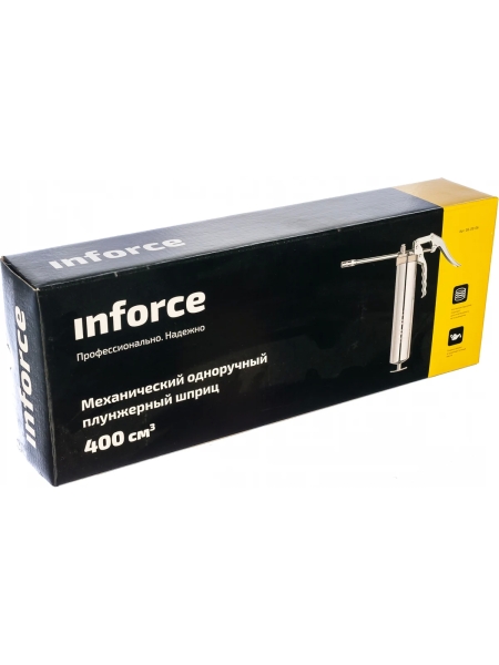 Механический одноручный плунжерный шприц (400 куб.см) Inforce 08-09-06