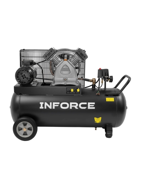 Ременной компрессор Inforce (100 л; 10 бар; 420 л/мин) IBCV-100L-3P/420