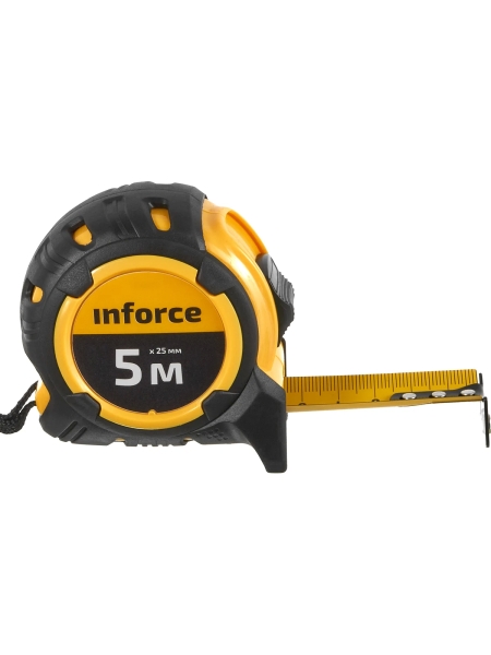 Рулетка компактная 5Х25 Inforce 06-11-74