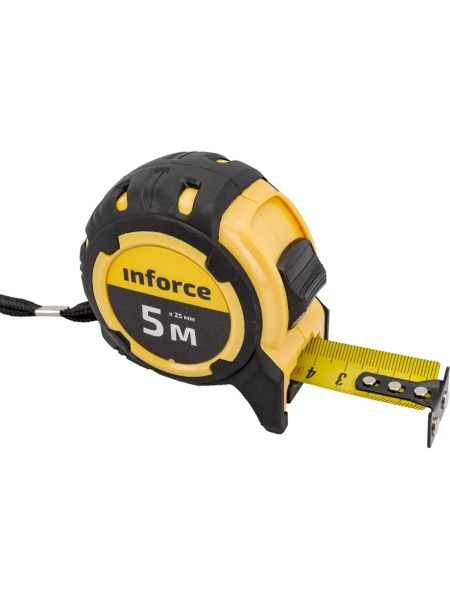 Рулетка компактная 5Х25 Inforce 06-11-74