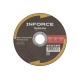 Диск отрезной по металлу OptiLine (125x1.6x22.2 мм) упаковка 20шт. Inforce INB12516-20