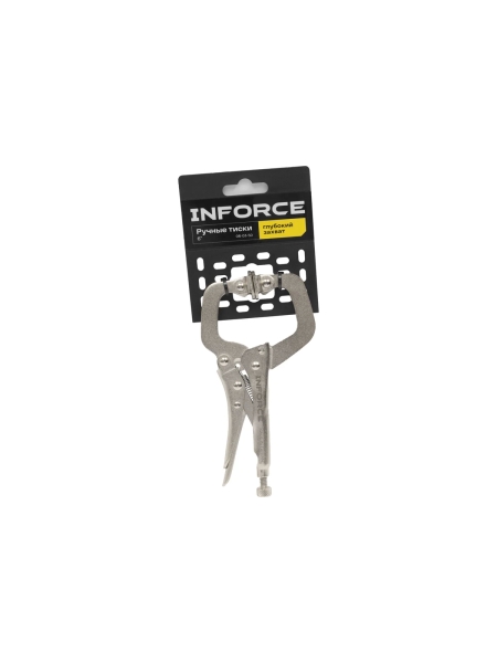 Ручные тиски Inforce глубокого захвата 6" 06-03-50
