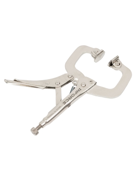 Ручные тиски Inforce глубокого захвата 6" 06-03-50