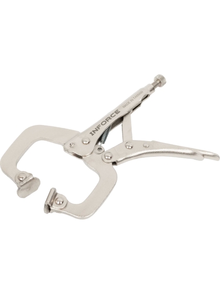 Ручные тиски Inforce глубокого захвата 6" 06-03-50