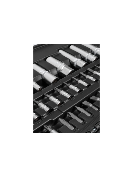 Набор инструментов 94 предмета 1/2", 1/4" Inforce, Сталь Cr-V, Профессиональный, 06-07-10