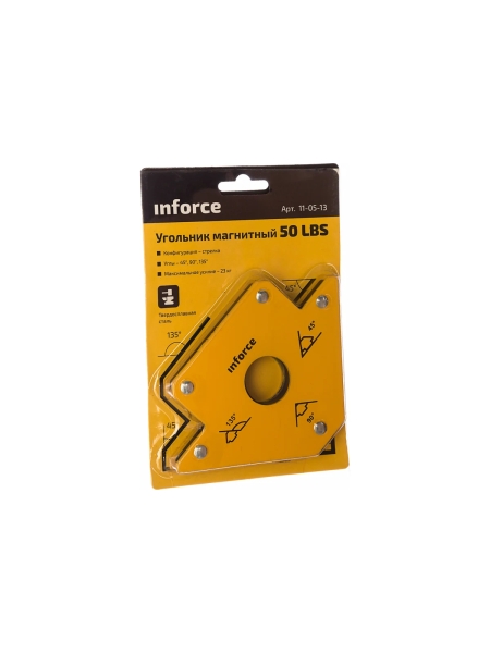 Угольник магнитный стрелка 50LBS Inforce 11-05-13