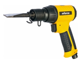 Пневмодолото INFORCE RP4500 + 5 насадок 01-14-15