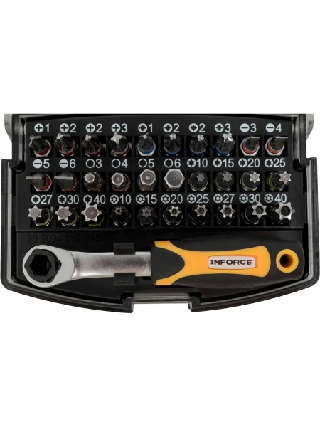 Наборная отвертка Inforce 06-09-97