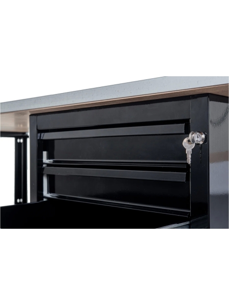 Верстак с драйвером Inforce 1600х686х845 LW-2 допустимая нагрузка на стол 1000кг, 05-01-006