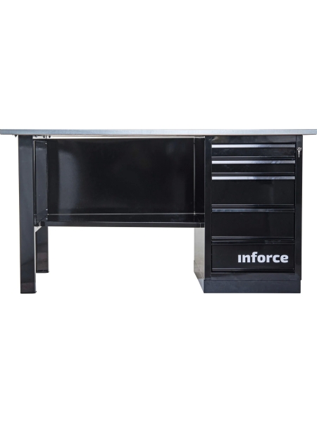Верстак с драйвером Inforce 1600х686х845 LW-2 допустимая нагрузка на стол 1000кг, 05-01-006