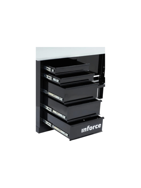 Верстак с драйвером Inforce 1600х686х845 LW-2 допустимая нагрузка на стол 1000кг, 05-01-006