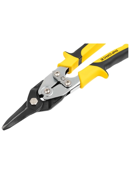 Ножницы по металлу Inforce прямые Cr-Mo 260 мм 06-18-57