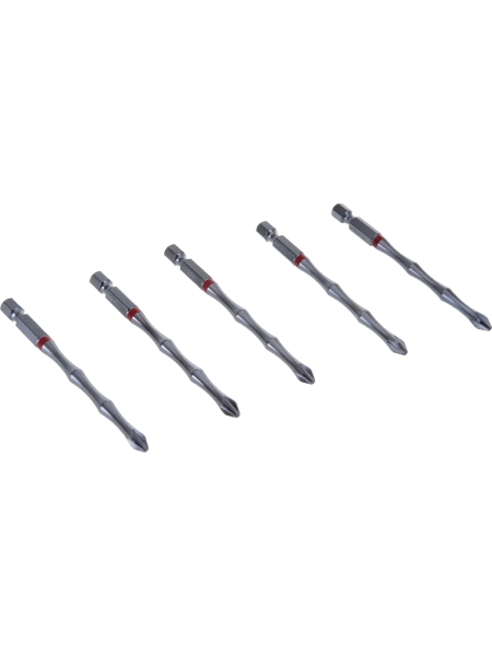 Бита (5 шт; PH2; 90 мм) Inforce 11-01-294