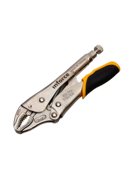 Зажимные клещи 175мм Inforce 06-03-01