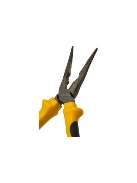 Никелированные длинногубцы Inforce 200мм 06-18-47