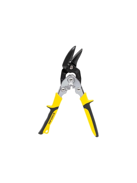 Усиленные ножницы по металлу Inforce с выносом, левые, 260мм 06-18-64