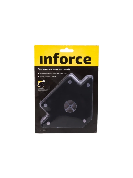 Угольник магнитный 45/90/135 градусов, 22 кг Inforce 11-01-662