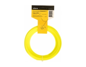 Леска для триммеров флуоресцентная (2.0 мм; 15 м; звезда) Inforce 11-04-02