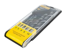 Набор сверл по дереву 5 шт (4,5,6,8,10мм) Inforce 11-01-401-5