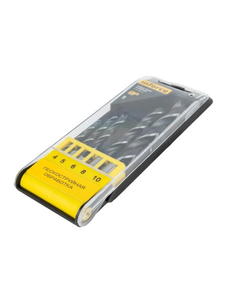 Набор сверл по дереву 5 шт (4,5,6,8,10мм) Inforce 11-01-401-5