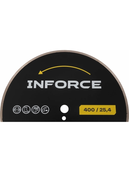 Диск алмазный отрезной 400x25.4x3.6 мм по граниту Inforce 11-01-5106