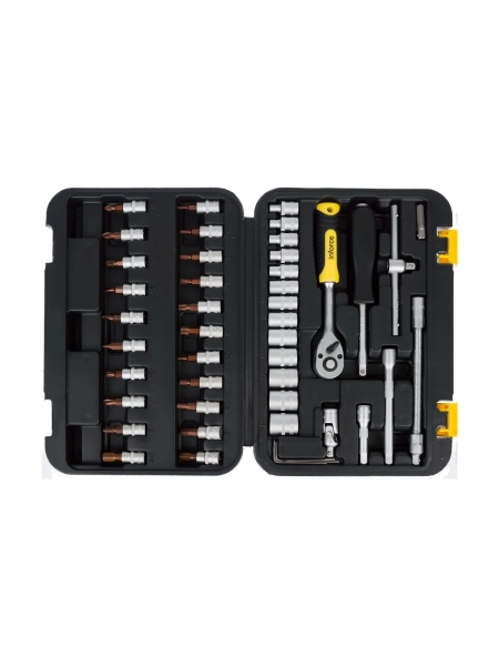 Набор торцевых головок и бит Inforce 46 предметов 06-01-02