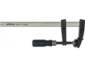 F-образная чугунная струбцина 200х50 мм Inforce 06-03-14