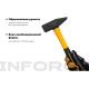 Слесарный молоток, 1000гр Inforce 06-16-11