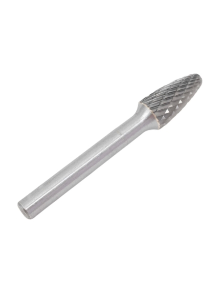 Бор-фреза форма F /парабола с закругленной головой/ DC 10х20/65 хв. 6 мм Inforce 10-01-427