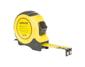 Измерительная рулетка Inforce 5х19мм с магнитным крюком 06-11-06