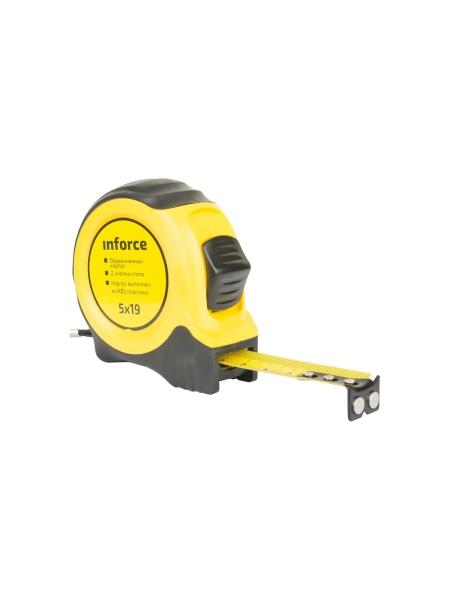 Измерительная рулетка Inforce 5х19мм с магнитным крюком 06-11-06