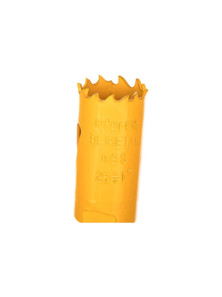 Коронка биметаллическая (25 мм; 38 мм) Inforce 11-01-058
