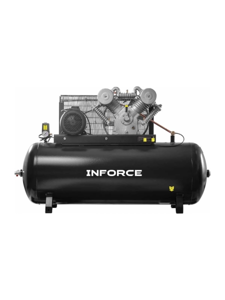 Ременной компрессор Inforce (500 л; 12 бар; 2 ступени; 1400 л/мин) IBCV-500L-3P2/1400