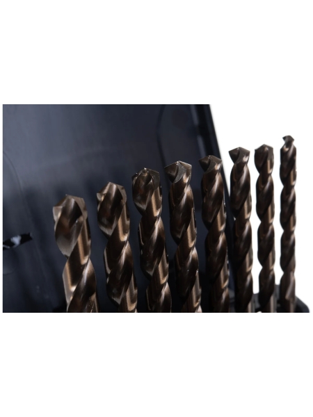 Набор сверл по металлу HSS-Co (19 шт; 1-10 мм) Inforce 11-01-326