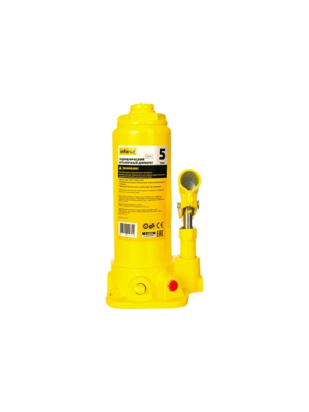Гидравлический бутылочный домкрат 5т Inforce T90504