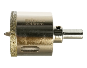 Коронка алмазная по стеклу и керамике (45 мм; 30 мм) Inforce 11-01-074