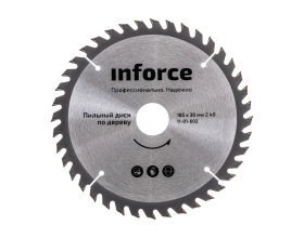 Диск пильный по дереву (185х30х1,4 мм; 40Z) Inforce 11-01-602