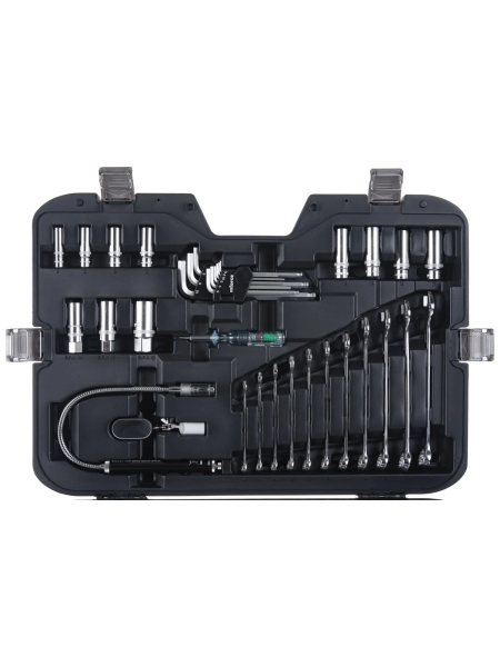 Набор инструментов Inforce 120 предметов 1/2" & 3/8" & 1/4", Сталь Cr-V, Профессиональный, 06-07-20