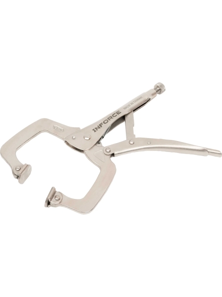 Ручные тиски Inforce с С-образным захватом 280 мм 06-03-49