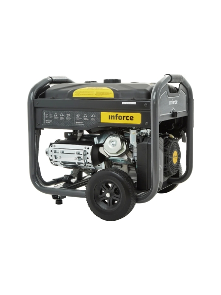 Бензиновый генератор (8 кВт; эл.стартер; ATS, колёса и ручки) Inforce GL 8000 04-03-16